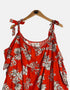 Orange Dress with Flowers FM